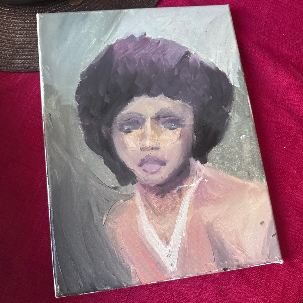 Hand-painted Original Portrait Canvas Art